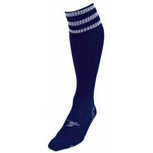 Precision Unisex Adult 3 Stripe Pro Soccer Socks / Royal Blue/White